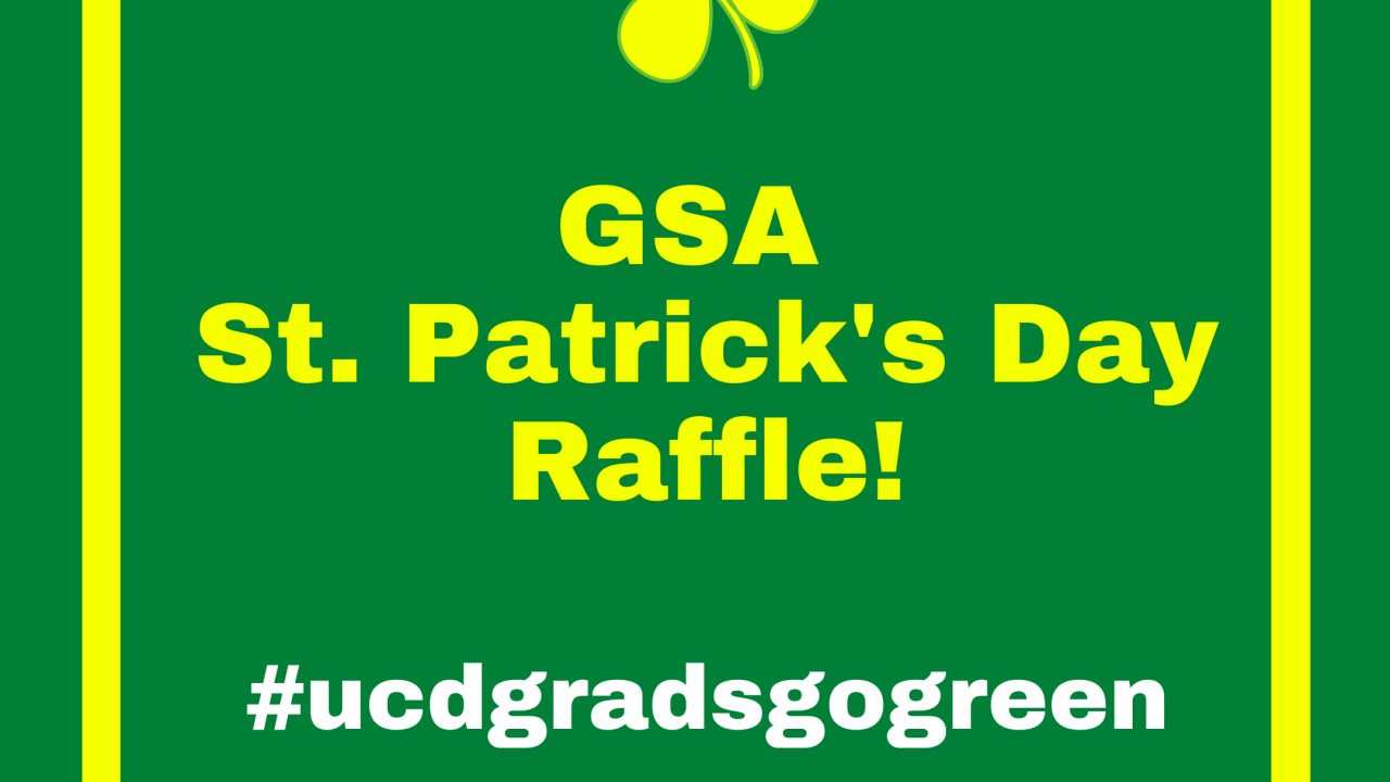 GSA St. Patrick's Day Raffle
