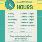 GSA food pantry hours fq2025